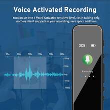 8G Digital Voice Recorder Dictaphone Audio MP3 Player Sound Recording Device