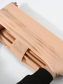 Set 4pcs Braga Faja Cintura alta, Tallas Grandes Pushup-Compresión De figura, Moldeador Glúteos, silueta Plana, Cómodos Texturizados, Transpirables - Multicolor - Ver 6