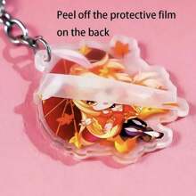 1pc Customized Acrylic Photo Keychain, Personalized Pet/Portrait Picture Keyring Pendant, Backpack Charm, Suitable As Customized Gift,Durable,Engraved,Stainless,Colorful,Cute,Adorable,Funny,Kawaii,Y2K,Stylish,Unisex,Casual,Custom,Personalized,Unique,Customized,Ideal Gifts For Him,Ideal Gifts For Her,Her,Boyfriend,Girlfriend,Family,Friends