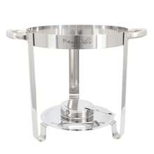 7.4 Quart Round Stainless Steel Soup Professional Chafing Dish/Food Warmer/Buffet Server Serving Trays - 7.4 Qt - View 3