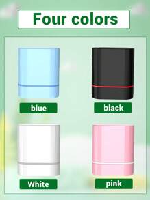 1pc Stamp+100 Name Stickers- Custom Name Stamp For Kids Clothing Waterproof Back To School Supplies For Kids,The Name Stamp Personalized For Clothes ,Handwritten Signature Stamp,Personalized Clothing Stamps For Clothes, DIY Customized Cartoon Self Inking Name Seal Stamp For Business Use Back To School Supplies Student Stationery Gift - White - View 3