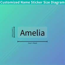 45/90/180/270/360pcs Options Custom Waterproof Name Stickers - PET Labels For Bottles & Notebooks, Tear-Resistant, Easy Apply/Remove