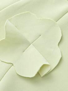 mini bala 女孩长袖运动衫，可爱柔软的春季上衣 - 豆沙綠 - 查看 7