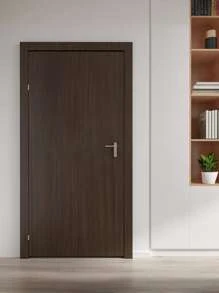 1 卷棕色木纹壁纸，自粘式可移除装饰贴纸，适用于墙壁、橱柜、桌子、门、椅子、房间背景装修贴纸 - 彩色 - 查看 4