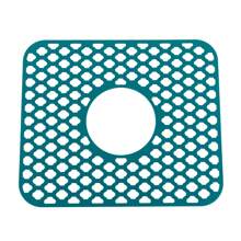 kangten 2PCS Quadratische Spülbeckenmatte Spülbeckenschutzmatte Silikon isolierte - Grün - Übersicht 6