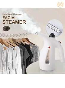 JK Planchas de vaporizador portátil para ropa y humidificador de Vapor para Facial - Tipo de Enchufe A USA (110-127V) - Ver 1