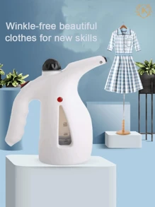 JK Planchas de vaporizador portátil para ropa y humidificador de Vapor para Facial - Tipo de Enchufe A USA (110-127V) - Ver 7