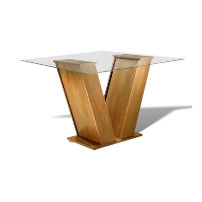 Pé Base Para Mesa De Jantar 100% Mdf Para Tampos 120cm X 80cm Cor YPÊ