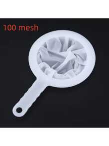 100/200/300/400 Mesh Reusable Nylon Ultra Fine Filter Mesh Strainer Spoon Sieve Soy Milk Juice Coffee Food Filter Kitchen Colander - Multicolor - View 11