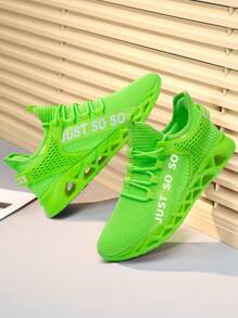 Women Fashion Sneakers Running Shoes Comfort Tennis Shoes Lightweight Walking Gym Sport Shoes - 綠色 - 查看 4