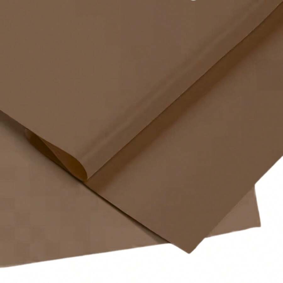 20 Sheets Color Paper Set Colored Cardstock For Origami Crafts School Supplies Paper 48x66cm - Rust Brown - View 1
