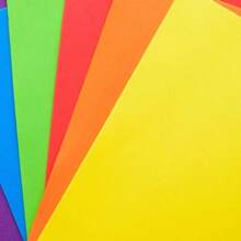 20 Sheets Color Paper Set Colored Cardstock For Origami Crafts School Supplies Paper 48x66cm - Rust Brown - View 5