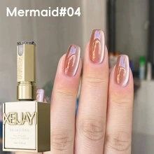 XEIJAYI 15ml 糖果猫眼凝胶指甲油 - 可剥离，UV/LED 可卸除，6 种颜色可选，亮面效果，适合 DIY 和美甲沙龙 - 不含磁性胶贴 - 彩色 - 查看 7