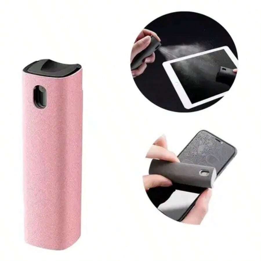 1 件，便携式超细网喷雾瓶套装，多用途（本产品不含液体，仅含空瓶）粉色