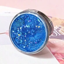 1pc/2pcs/4pcs Folding Double-Sided Mirror Glitter Small Mirror Folding Handheld Pocket Mirror Portable Travel Pocket Makeup Mirror For Pockets, Bags And Travel Gifts Birthday Graduation