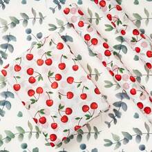 10pcs Eucalyptus Gift Wrapping Tissues, Semi-Transparent Plant Design 13.8x19.7 Inch Floral Leaf Print Tissue Paper, Bulk Tissue Paper Gift Packaging For Birthday, Holiday, Wedding, DIY Crafts (Leaf) Valentine's Day