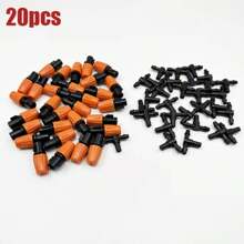 Greenhouse Micro Irrigation Kit,Automatic Watering System For Yard, Plants Mister, With 1/4" Irrigation Tubing & Adjustable Sprinklers