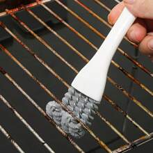 2pcs Multi-Function Cleaning Brushes, Suitable For Kitchen Stove, Sink, Oven, Countertop, Grill, Slots Cleaning Tools