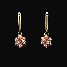 Simple Design Women Gold Plated Wedding Bridal Jewelry Set Dubai Nigeria 4pcs Accessories Gold Plated