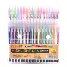 Bolígrafo de purpurina, bolígrafo de gel, resaltador de color, bolígrafo neutro, bolígrafo pastel, bolígrafo metálico, bolígrafo de perlas con purpurina, bolígrafo para el sueño de los niños, regreso a clases