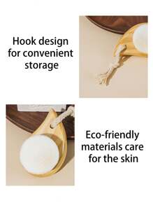 OAMC The Comma Facial Cleansing Brush With Soft Bristles Is A Manual Cleansing Tool For Makeup Removal, Specifically Designed For Makeup Artists. - White - View 4
