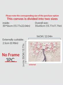 1 Sợi Hóa Học Có Khung Tranh Bắc Âu Hoa Văn Cây Treo Tường Tranh Nghệ Thuật Cho Trang Trí Tường Nhà - Nhiều màu - Xem 7