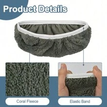 1pc, Microfiber Cleaning Mop Replacement Pad, Compatible With Sweeper, Flat Floor Mop Cloth, Washable Replacement Mop Cloth, Wet And Dry Use, Easy To Clean, Cleaning Supplies, Back To School Supplies, No Mops Only Replacement Cloth Covers