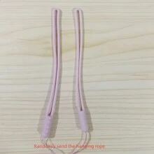 1pc Rechte Candy Siliconen Lanyard Telefoonhoesje Compatibel met iPhone 16 Pro Max/ Galaxy S24 Ultra/ Edge 30/Infinix Smart 8/Infinix Hot 40i/Tecno Spark 20/Tecno Spark 20C/Tecno Spark Go 2024/Redmi Note 13 Pro+/Honor X8