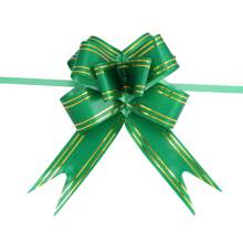 20pcs/Pack Gold Edged Butterfly Pull Bows, Self-Forming, Suitable For Wedding Car Decoration, Gift Box Packaging, Bowknot Ribbon, Wedding Ceremony, Wedding Car Door Handle Butterfly Decor, Various Festival Party Decoration Pull Bows