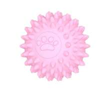 1pc Spiky Ball Dog Lover And Dog Mom Love Toy Indestructible Cat/Dog Lover Gift And Dog/Cat Mom Love Pet Toy Aggressive Natural Rubber Chew Ball Dog Lover And Dog Mom Love Teeth Cleaning Suitable For Puppies Medium And Large Dog Lover And Dog Mom Loves Training Play Chew Ball