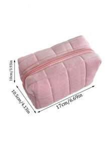 Bolsa de cosméticos pequeña, bolsa de maquillaje linda con estilo Y2K, accesorios estéticos, bolsa de maquillaje Y2K, cartera, bolsa de cosméticos de peluche, bolsa de cosméticos para mujer, bolsa de viaje grande de unicolor con cremallera para artículos de tocador, bolsa de maquillaje de viaje, neceser, organizador de cosméticos, bolsas de aseo de viaje, estuche para el cuidado de la piel, pequeña colección de carteras esponjosas, para viajar, maquillaje, belleza, mujeres, niñas