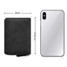 多功能卡包 11 个卡槽 信用卡夹 防消磁钱包 卡套 拉链卡包 男士