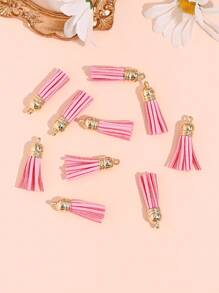 10 件多功能优雅可爱手工流苏 DIY 珠宝吊坠配件适用于耳环、项链、手链、装饰和钥匙链 - 吊墜 - 查看 2