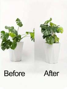 Monstera Shape Plant Stand, Plant Gardening Tools, Plant Stem Support Holder, Keep Plants Growing Vertically, Suitable For Indoor Potted Plants And Outdoor Gardens, Multifunctional Green Plant Support