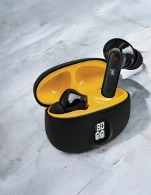 Honey Bee Special Edition Kaiser Bluetooth 5.3 Multifunction Buttons Rechargeable Headphones - Black - View 1