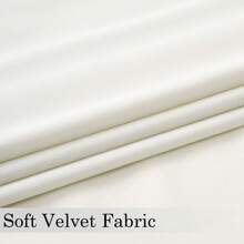 Topfinel 4-Piece Privacy Blackout Curtains,  Soft Velvet Curtains Suitable For Living Room Bedroom Grommet Top Blackout Curtains, Luxury Curtains For Home Decoration - IVORY - View 6