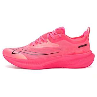  Zapatillas de running 2.0 XTEP ACE Cushioning para hombre, ideales para entrenamiento y fitness. Modelo 876219110043. Color: Rosa digital/Negro.