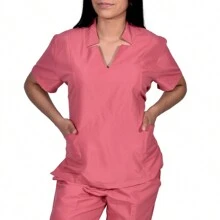PIJAMA QUIRURGICA DAMA SANDRA - Rosa - Ver 1