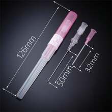 3pcs Stainless Steel Puncture Needle, Single Independent Packaging Tool, Puncture Tattoo Tool, Stainless Steel Puncture Tool Catheter