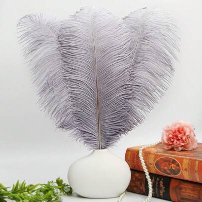 5 sztuk luksusowych sztucznych piór dekoracyjnych, odpowiednie do domu, salonu, sypialni damskiej, toaletki, wystroju w stylu francuskim, sztuczne pióra strusia, kompozycja kwiatowa na ślub, dekoracje ze sztucznych piór strusia, maska, chwost z piór, akcesorium, rękodzieło, sztuczna długa lampa ze strusich piór, nowoczesna lampa z piór, dekoracja sceny weselnej, wysokiej jakości pióra strusia