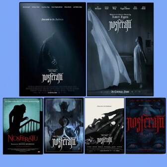 1 Piece Unframed Posters Wall Arts Pop Film Classic Horror Vampire Poster Canvas Painting Wall Art Pictures Home Living Room Bedroom Decor Gifts Birthday Graduation