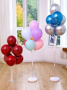 70/100/130/160cm气球支撑柱路引飘杆婚礼生日装饰场景布置婚庆展示架圣诞节气球柱 - 彩色 - 查看 12