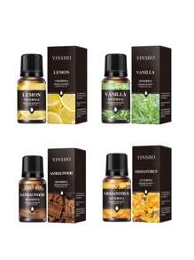 8pcs/6pcs/4pcs/2pcs/1pc 10ml Water-Soluble Aromatherapy Essential Oils, 17 Scents, Suitable For Bedroom, Living Room, Candles, Diffusers, Humidifiers, Christmas - Multicolor - View 11