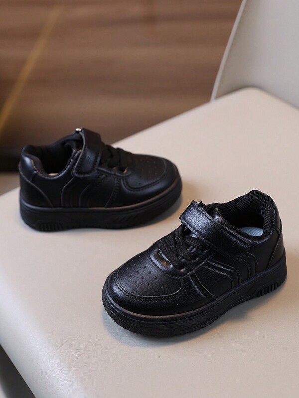1 Pair Kids Plain Low-Top Canvas Sneakers, Comfortable Casual Shoes For Toddlers, Elementary School Students, Boys And Girls, Spring/Autumn 2025