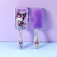 Sanrio 1/4pcs(S) Sanrio New Cute Cushion Comb Kuromi Cartoon Simple And Convenient Air Cushion Hairbrush Easy-To-Use Hair Comb