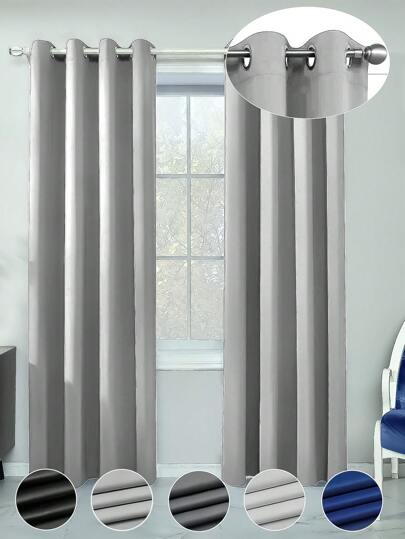 2 Paños Cortinas Blackout 2.30 X 3 M Habitación Sala de Cortinas para recamara Ventonas de negroconPaneles Draperie de de 91 pulgadas de largoúnica cortinas blackout de doble capa, 1 paneles con aislamiento térmico, cortinas largas y cortinas, 2 burg, oscurecimiento de la habitación, cortinas grises con ojales para sala de estar, recámara, ventana, exquisita y con un excelente efecto de sombreado Antifrío, Decoración,Insonorización, aislamiento térmico Artículos para Ventanas Cortinas, Muy adecuado para dormitorios y salas de estar, dormitorio, sala de estar, oscurecimiento a rayas,decoración del hogar, cortinas de ventana con ojales degradados,Antifrío, Cortinas Opacas de Estrellas para Salón, Decoración,Insonorización, aislamiento térmico Artículos para Ventanas / Cortina,creando un ambiente romántico(39 x 52 pulgadas ,52 x 84 pulgadas ,52 x 63 pulgadas,59 x 90 pulgadas  negras, azules, grises, rosas, beige y otros colores sólidos)Diferentes tamaños para que elijas