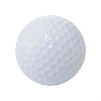 VENTDEPOT Bola de golf para interiores, MXSGX-001, 1Pza, 4 2 cm Ø, Golf o Minigolf, Caucho Sintético y Surlyn, Blanco