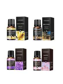 8pcs/6pcs/4pcs/2pcs/1pc 10ml Water-Soluble Aromatherapy Essential Oils, 17 Scents, Suitable For Bedroom, Living Room, Candles, Diffusers, Humidifiers, Christmas - Multicolor - View 22