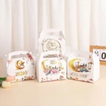 生日礼品袋、印刷礼品袋、斋月礼品包装袋 - 彩色 - 查看 3