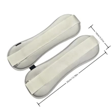 1 对负重沙袋0.3kg/0.5kg/0.75kg/1kg/1.5kg/2kg腕部脚踝负重沙袋透气铁带适用于健身舞蹈瑜伽跑步普拉提腿部力量训练，适用于斋月、情人节、女神健身、校园体育礼物 - 彩色 - 查看 20